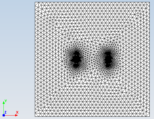 恒定磁场平行平面两方截面单线圈无铁心