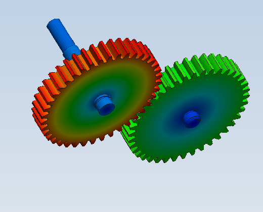 齿轮泵传动轴转矩对齿轮受力情况影响的结构分析APP