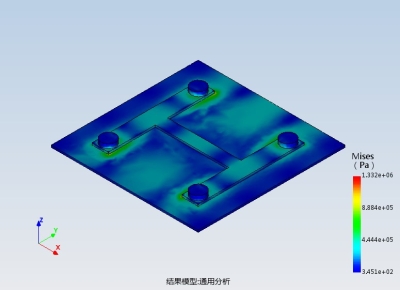 电子秤的静力学分析