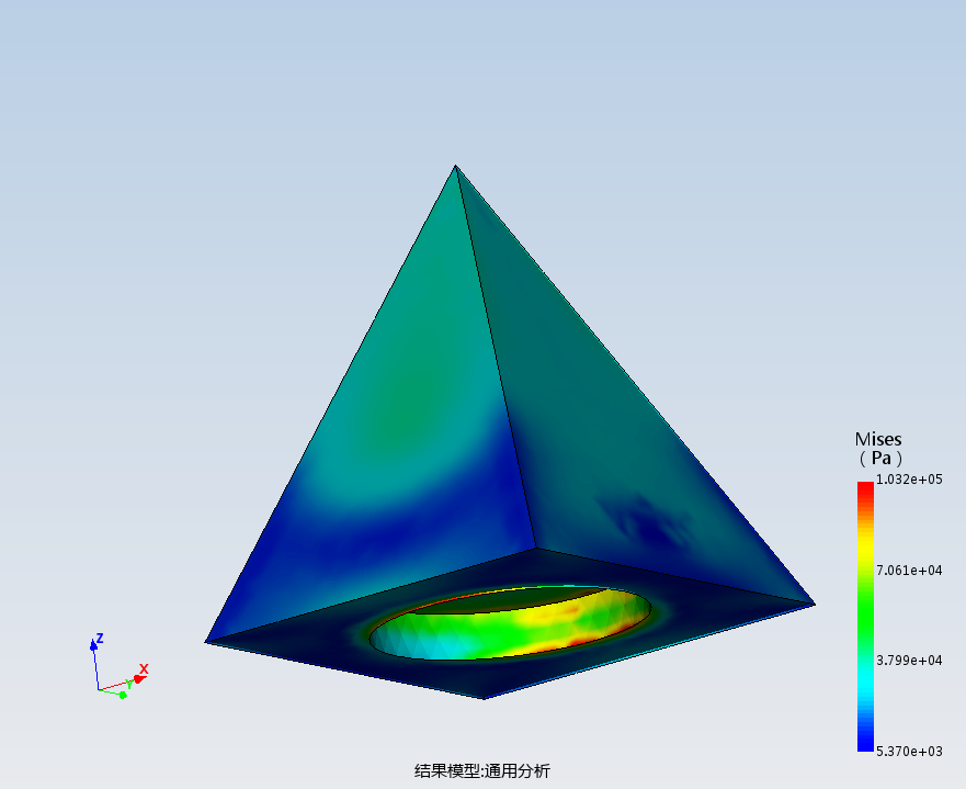 徐瑞辰-福建工程学院-半空心金字塔结构分析模型