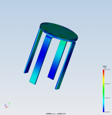 凳子静力分析