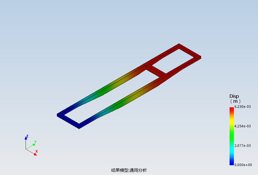 主梁受侧向力分析