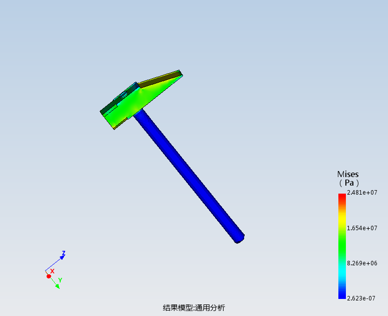 锤子受力分析