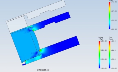 短轴件挤压模拟