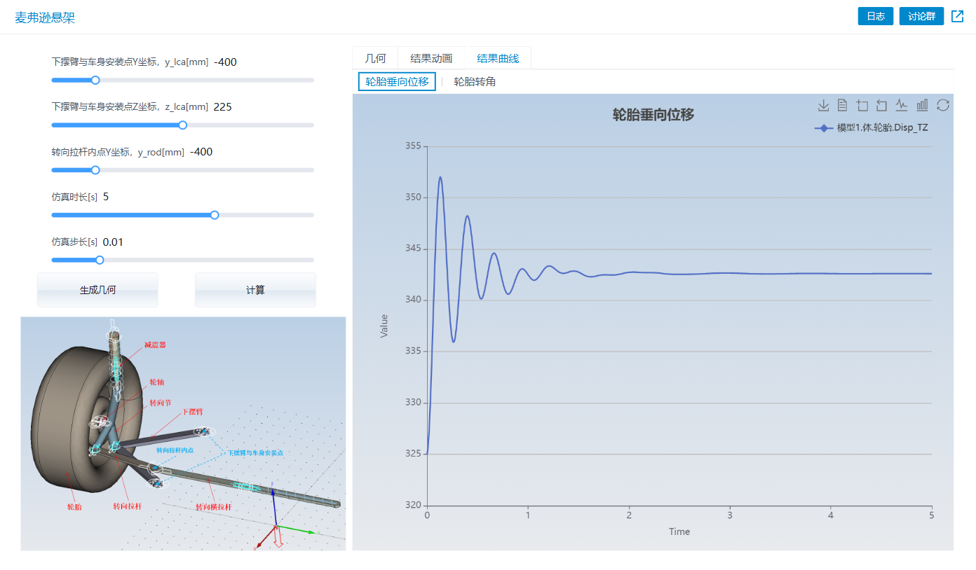 麦弗逊悬架